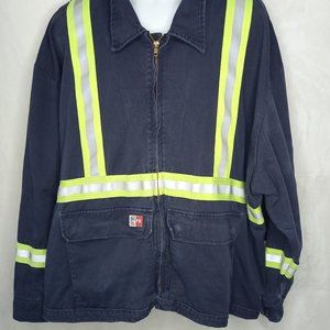 Big Bill Workwear FR Fire Retardant Arc 12.4 / Reflective Blue Jacket (4XL)